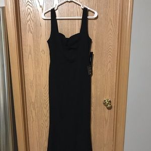 Black formal dress
